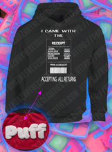 Load image into Gallery viewer, RECEIPTS BISHHH