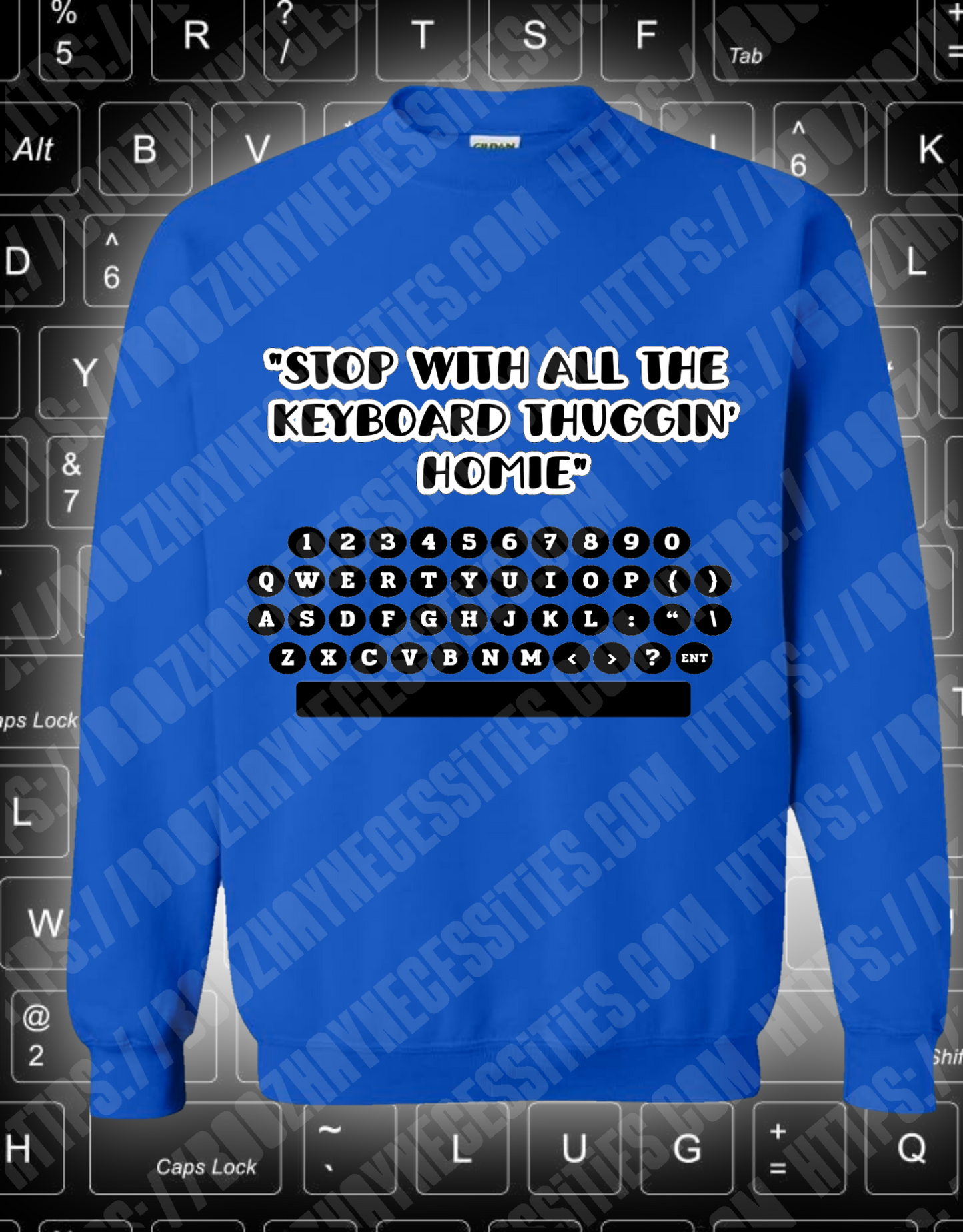 UR A KEYBOARD THUG