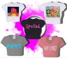 Load image into Gallery viewer, Boujee' Crop Tops