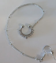 Load image into Gallery viewer, Ear To Nose/Lip/Septum Chain