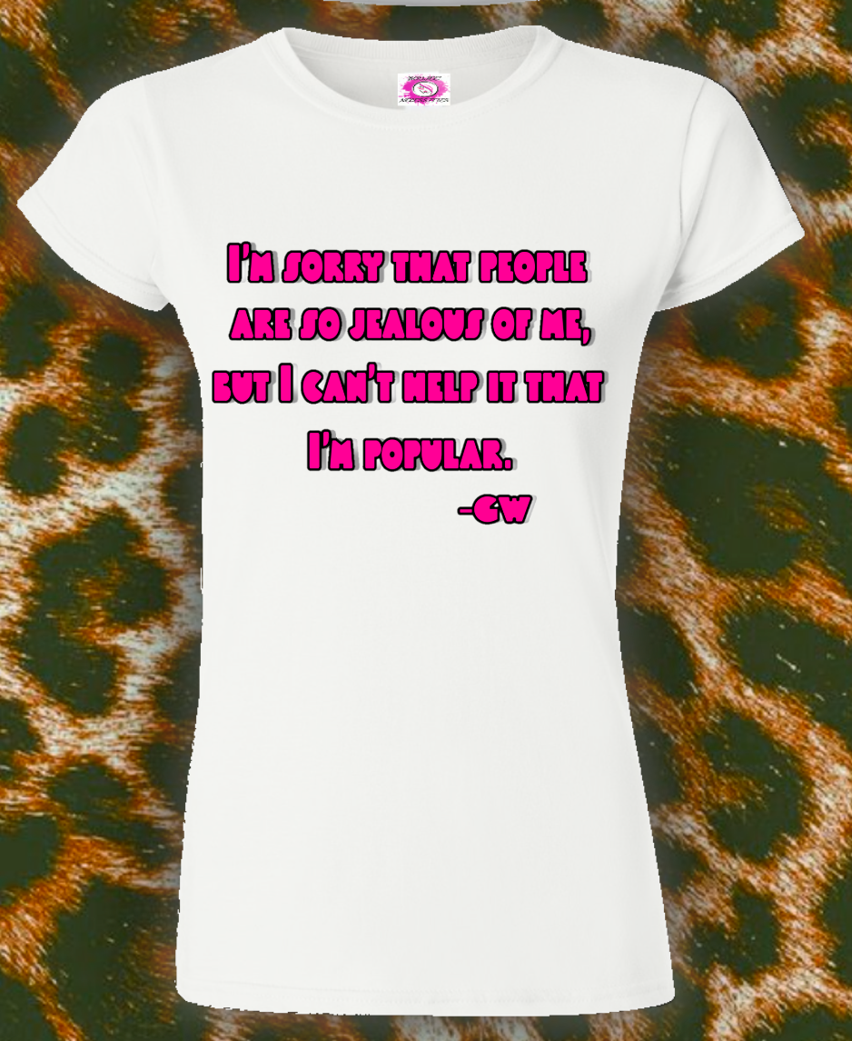 I'm Sorry...I'm Just A Mean Girl