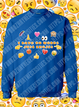 Load image into Gallery viewer, *NEW* NO WORDS JUST EMOJIS
