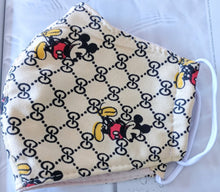 Load image into Gallery viewer, MMouse Monogram Mask (B)
