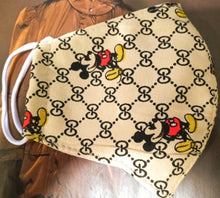 Load image into Gallery viewer, MMouse Monogram Mask (B)
