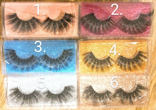 5D 25 MM Dramatic Extra Long Mink Lashes