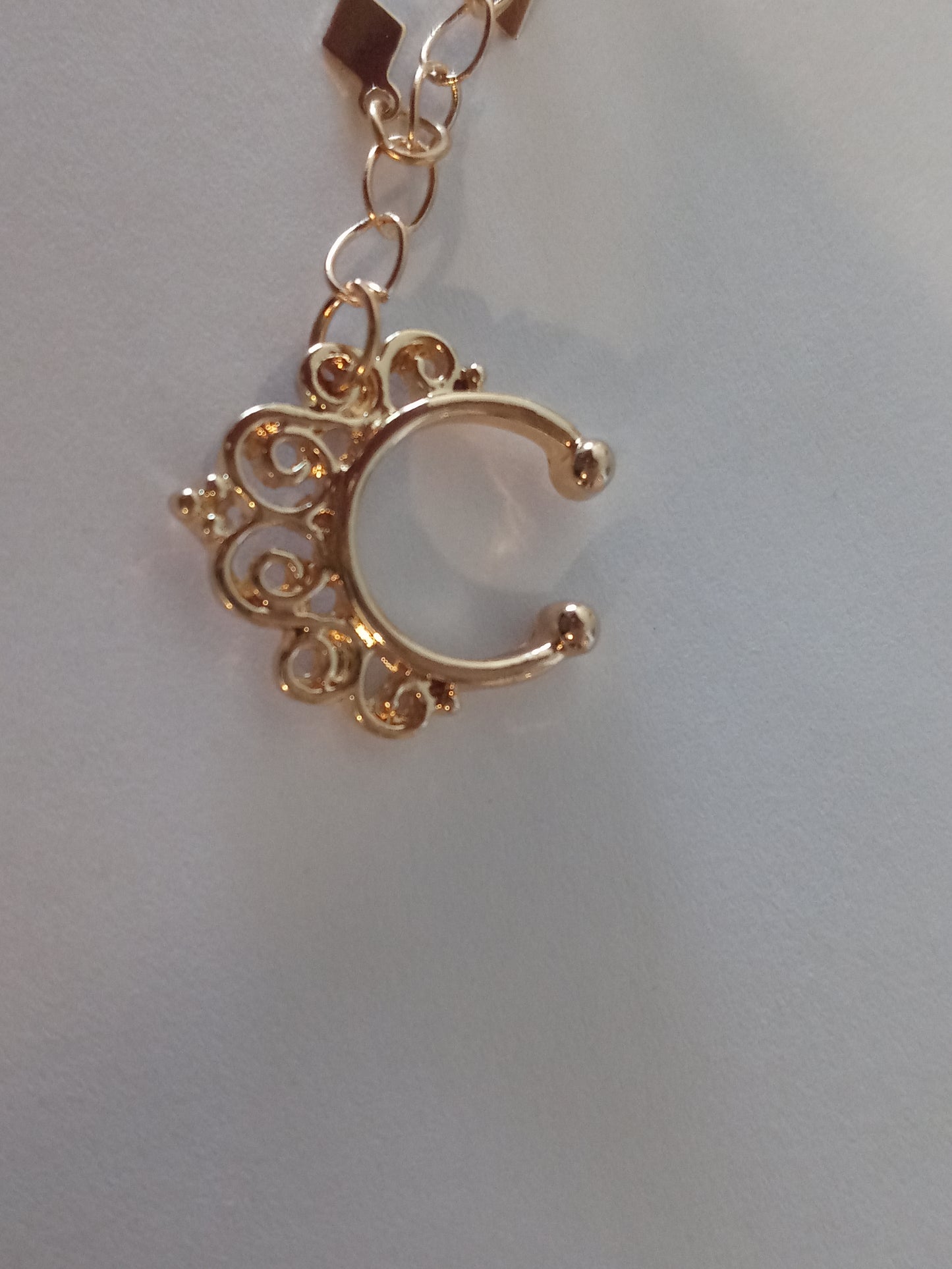 Ear To Nose/Lip/Septum Chain