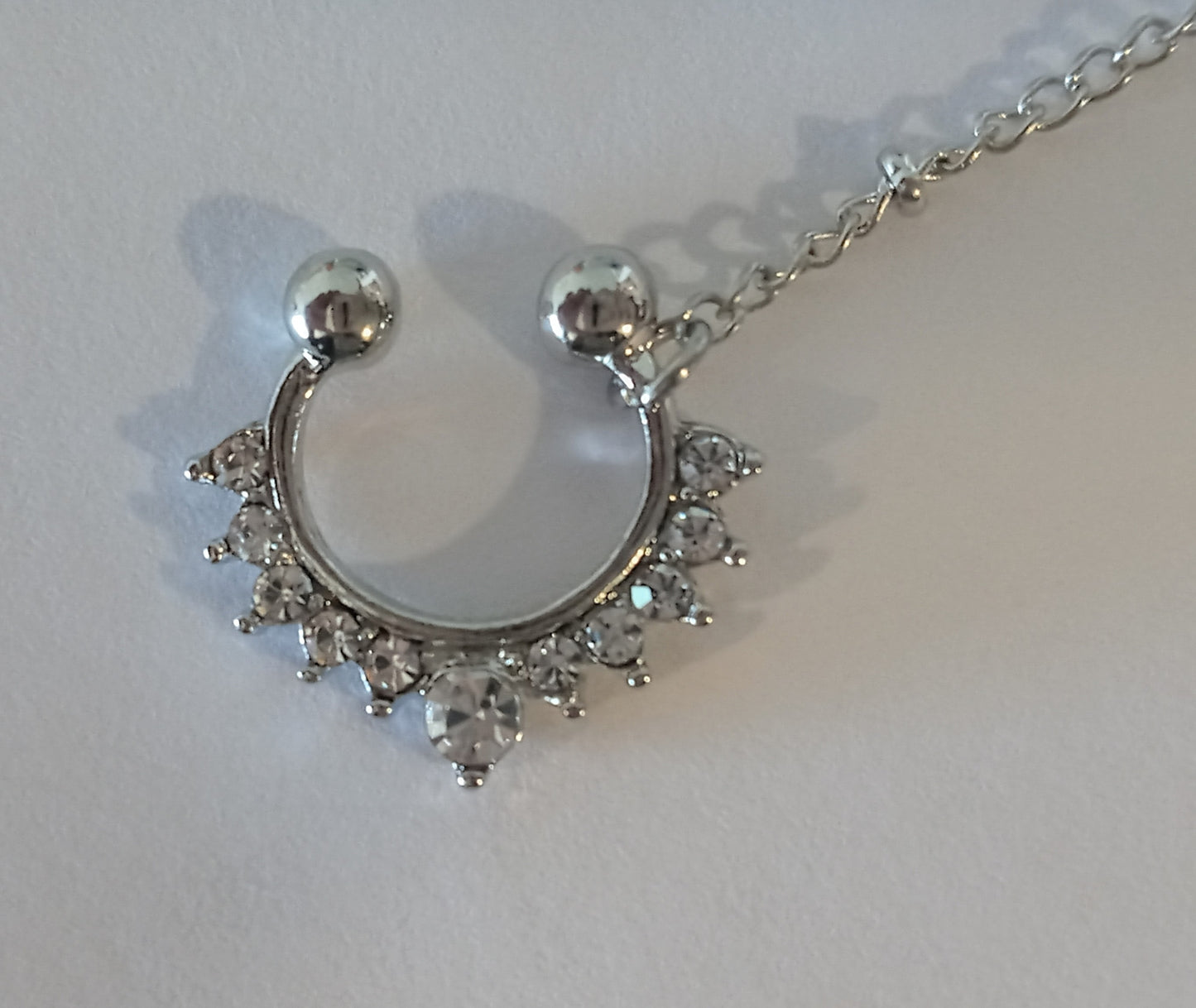 Ear To Nose/Lip/Septum Chain